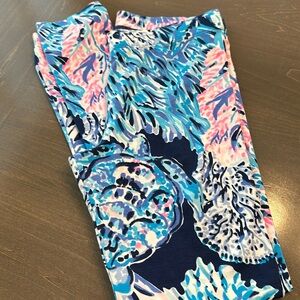 Girls Lilly Pulitzer leggings- worn once